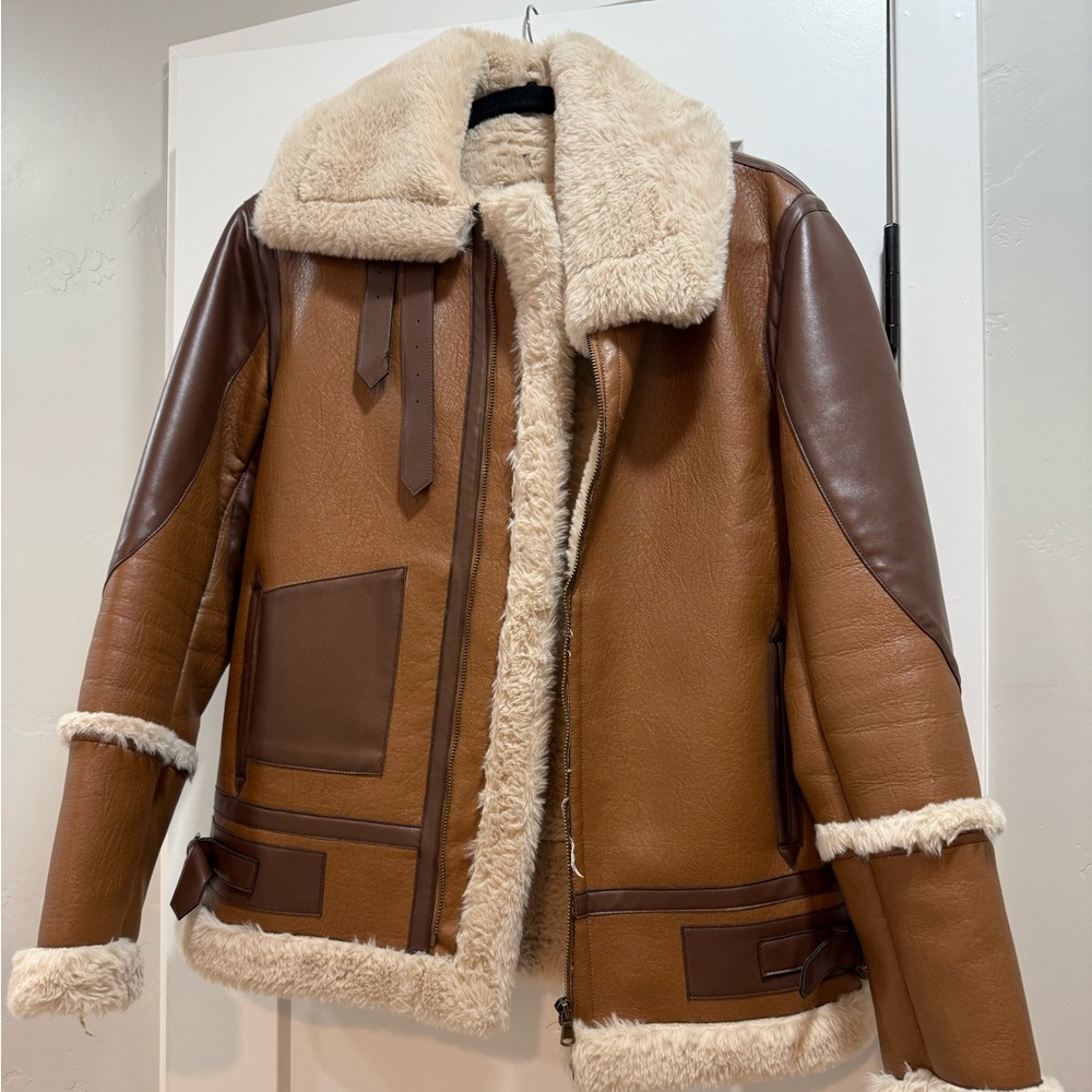 Faux leather jacket - Choosy brand